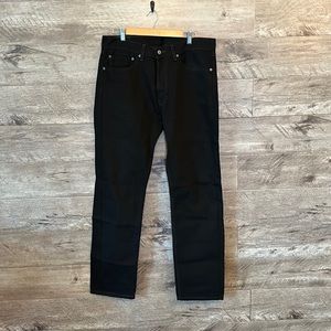 Levi’s 505™ REGULAR FIT MEN'S JEANS Black Non-stretch 36X34